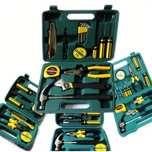 Portable Home Repair Toolbox Kit - Multicolour