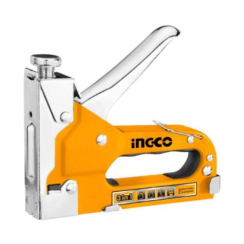 INGCO HSG1405 - 3 In 1 Staple Gun - Orange