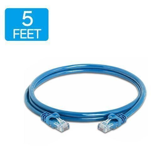 CAT 6 Ethernet Cable Lan Network Internet Patch Cord - Blue