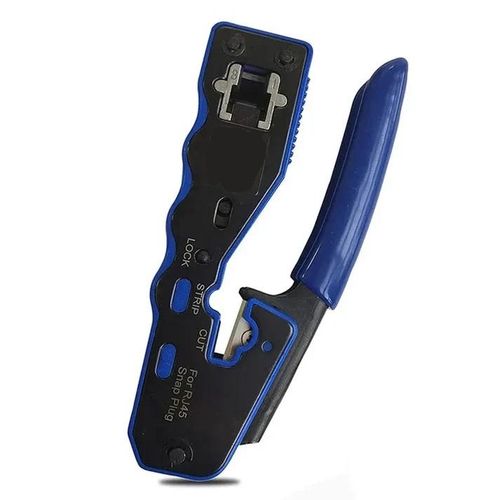 RJ45 Crimping Tool For Pass Through Cable