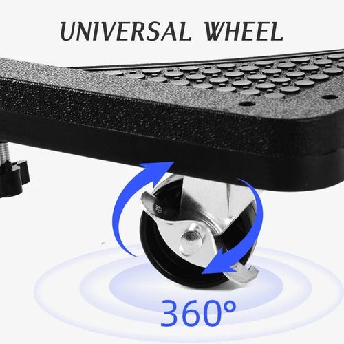 Adjustable Stand For Washing Machine And Fridge Small Black