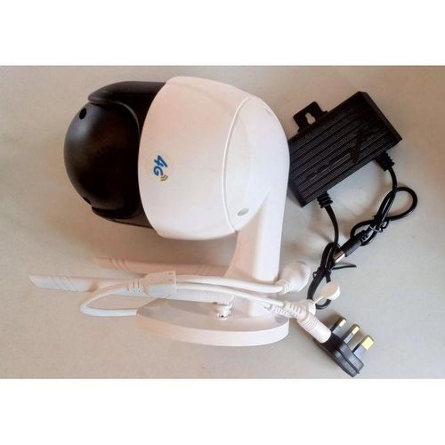 4G Mobile WiFi V380 Pro Inbuilt In Router Camera With Cat6 Connector Support Sim Card & Router-White