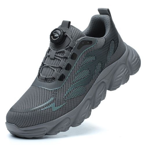 Safety Shoes Steel Toe Work Boots Breathable Fabric Upper