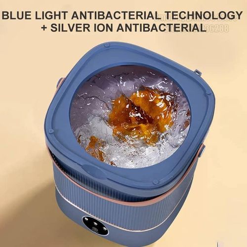 Boma Mini Portable 12L washing machines IPX4 waterproof automatic waterproof Travel washing machine washing machine washer brassiere- Multicolor