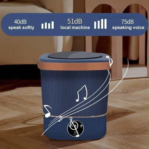 Boma Mini Portable 12L washing machines IPX4 waterproof automatic waterproof Travel washing machine washing machine washer brassiere- Multicolor