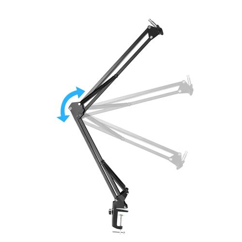 Flexible adjustable Microphone Stand Suspension Scissor Arm Stand