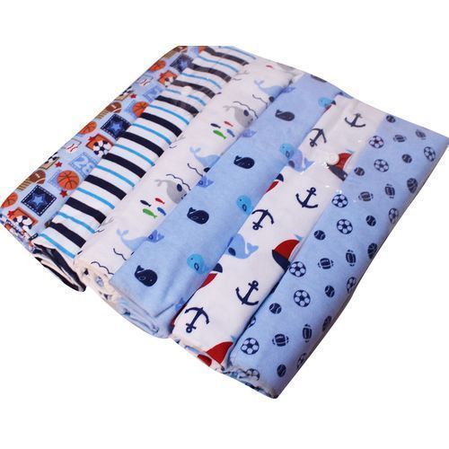 6pc Baby Shawl Sheets  - Multi-Colour