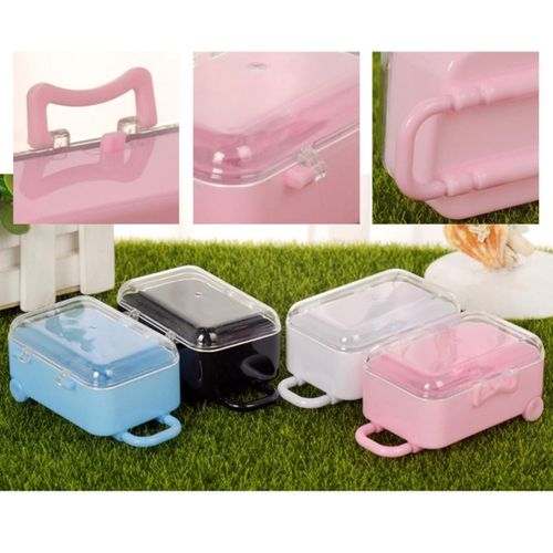 915 Generation White mini roller travel suitcase personality wedding candy