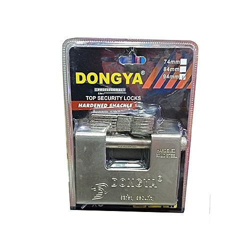 Dongya Super Heavy Duty Professional Top Security Padlock - Silver