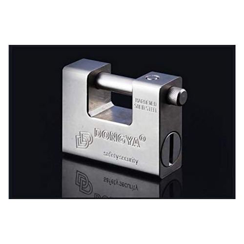 Dongya Super Heavy Duty Professional Top Security Padlock - Silver