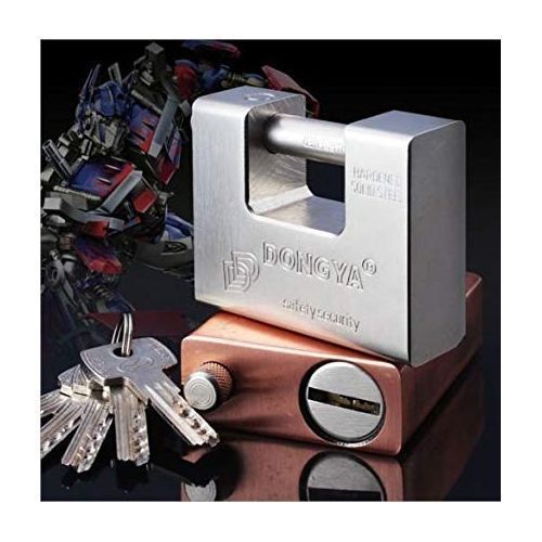 Dongya Super Heavy Duty Professional Top Security Padlock - Silver