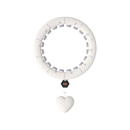 Smart Intelligent Weighted Hula Hoop Fitness Detachable Infinity Ball Hoola Circle Rings Waist Massage Fitness Circles Plastic Hoops For Fat Burning Outdoor Fitness Exercise, Abdominal Toner Home Training For Women and Men - Multicolor