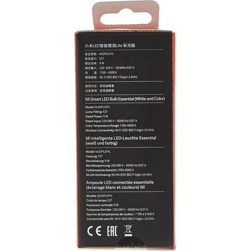 XIAOMI Mi Smart Led Bulb Essential ,White And Color