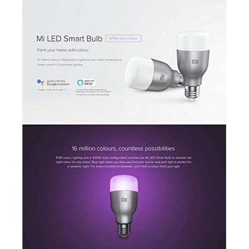 XIAOMI Mi Smart Led Bulb Essential ,White And Color
