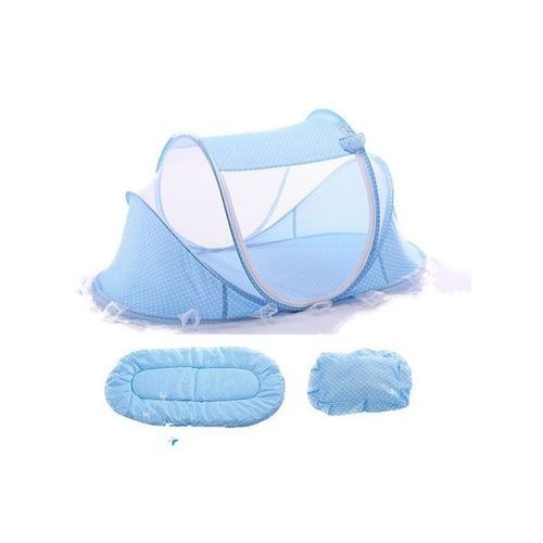 Happy Baby Fold-able And Portable Baby Mosquito Net - Blue