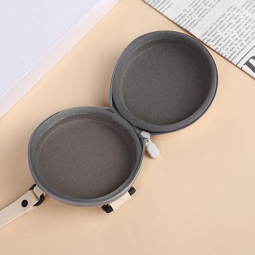 Folding Eyeglasses Case Portable Sunglasses Case Round