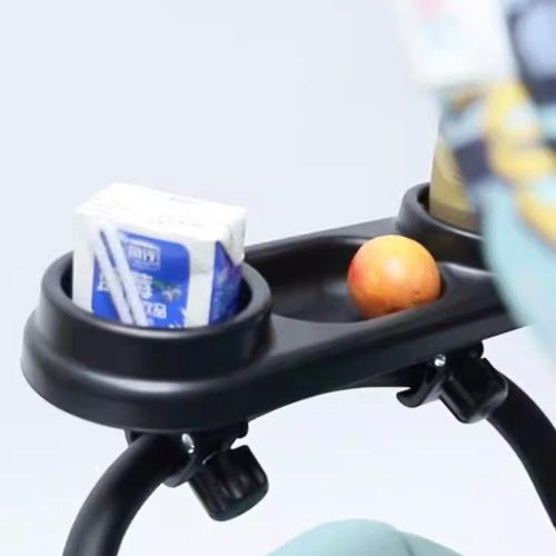 Universal Stroller Snack Tray With Cup Holder & Recessed Bowl Stroller Tray For Kids Eating Or Playing NO5282