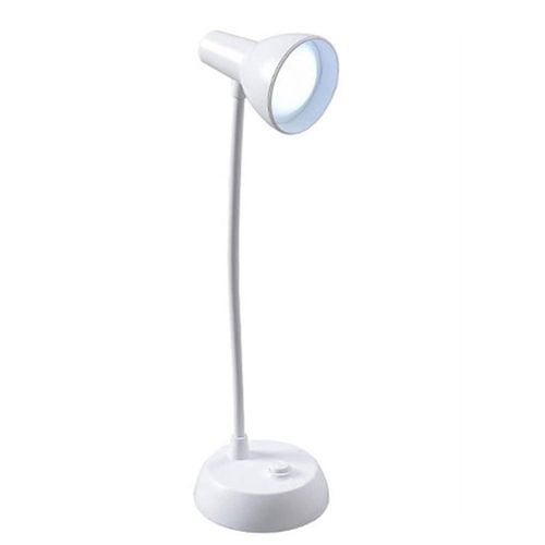 Bedroom Lamp Eye Protection Learning Folding Clip Charging Bedroom Table Lamp - White