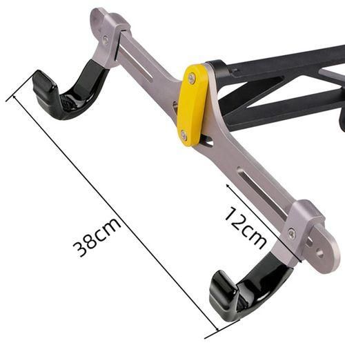 Wall Rack Holder Adjustable Hooks Durable For