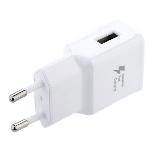 Samsung Adaptive Charger Fast Quick Charging USB Travel Wall Adapter 9.0V 1.67A 5.0V 2.0A for Galaxy S6 Note4 - White