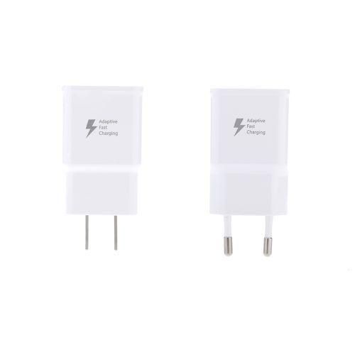 Samsung Adaptive Charger Fast Quick Charging USB Travel Wall Adapter 9.0V 1.67A 5.0V 2.0A for Galaxy S6 Note4 - White