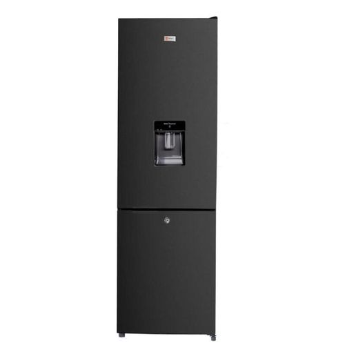 Sayona 340L Double Door Bottom Freezer With Dispenser – Black