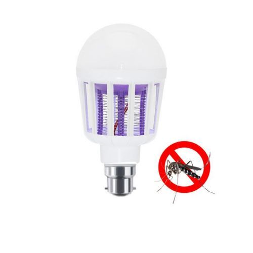 2in1 Insect Zapper Led Mosquito Trap Bulb- White
