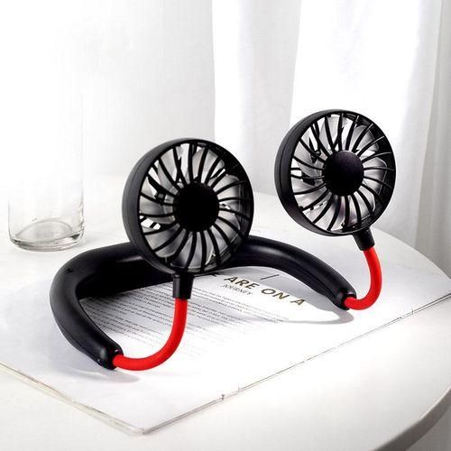 Portable 360&deg; Cooling Neck Fan USB Rechargeable Mini Air Conditioner Fan