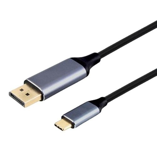 USB C to DisplayPort Cable  USB Type C to DisplayPort 4K@60Hz, Thunderbolt Cable Compatible with MacBook Pro/MacBook Air/iPad Pro 2018, iMac 2017, Dell XPS 15/13 and More
