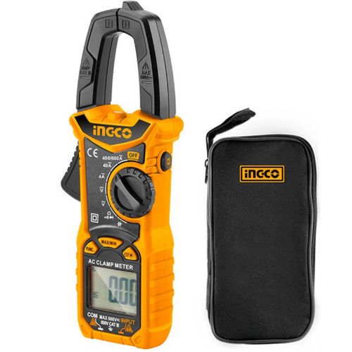 INGCO DCM6003 - Digital Ac Clamp Meter - Orange