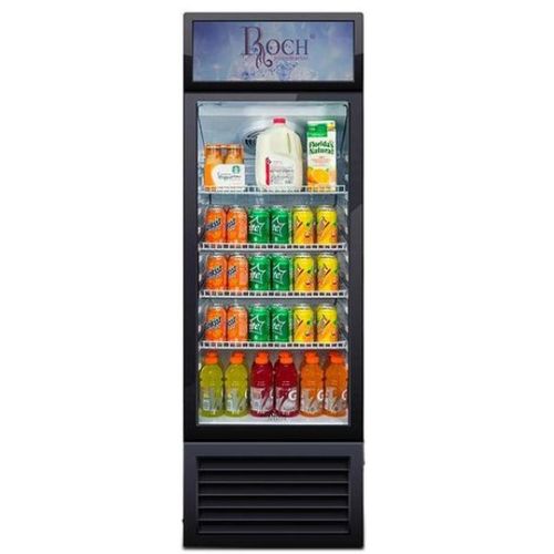Roch 260L Beverage Cooler Chiller Showcase Freezer/Refrigerator-Black.