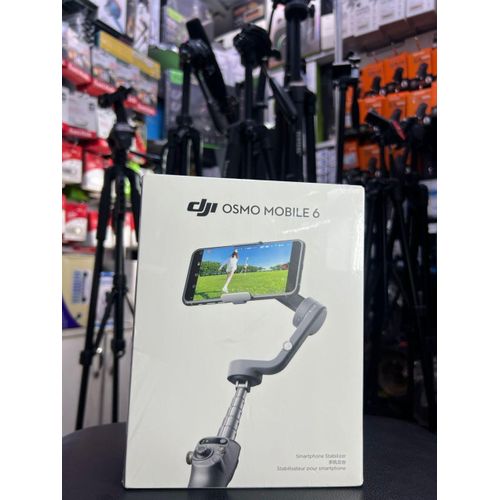 DJI Osmo Mobile 6, 3-Axis Phone Gimbal, Object Tracking, Built-in Extension Rod, Portable and Foldable, Gimbal Stabilizer for iPhone, Andriod, YouTube TikTok Video