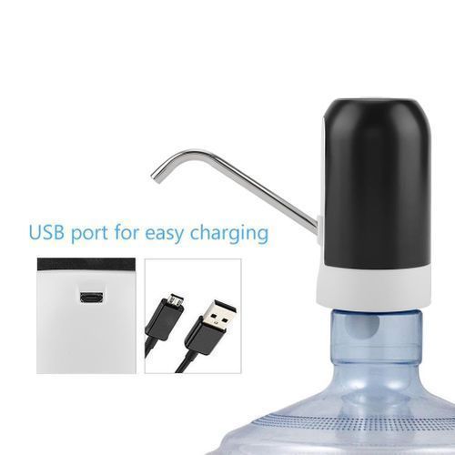 USB Portable Rechargeable Bottle Water Dispenser - Multi Color