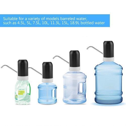 USB Portable Rechargeable Bottle Water Dispenser - Multi Color