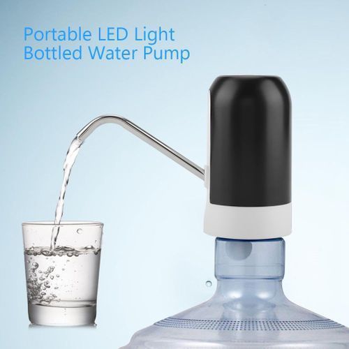 USB Portable Rechargeable Bottle Water Dispenser - Multi Color