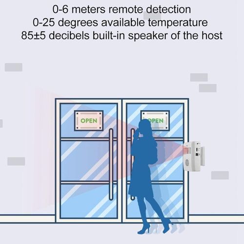 Chime Welcome Door Bell Motion Sensor Wireless welcome Alarm