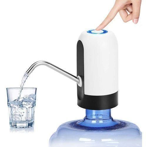 Automatic Usb Charged Portable Water Dispenser - Black, White
