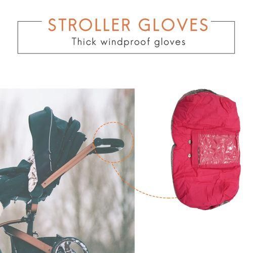 Winter Baby Cart Windproof Glove Warm Stroller Thermal