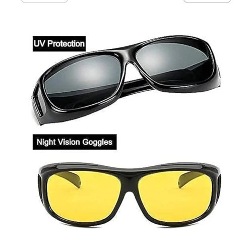 HD Vision Goggles For Night Vision Driving Crystal Clear Protection From Direct SunLight