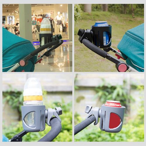 Stroller Cup Holder Universal Cup Holder for Bottle with Adjustable Width Clip Bottle Holder for Stroller Pushchair New NO5300