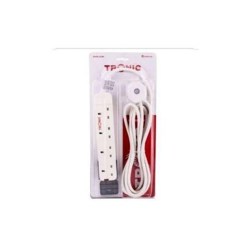 Tronics Heavy Duty 4-Way Tronic Extension - White