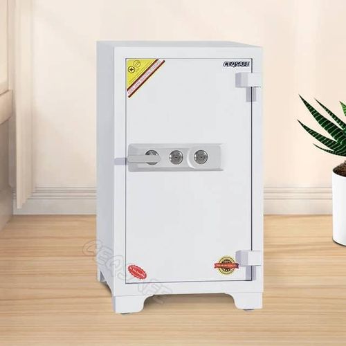 120KGS Internal Size 620H x 420W x 290Dmm Fire proof Safe -Dual Key Locks for Security Safety box- Anti-Burglar Home & Office Fire Protection - Safe Box With Adjustable Shelf, Dual Locks Besides an Internal Lockable Drawer,2 Keys for Valuables, Documents
