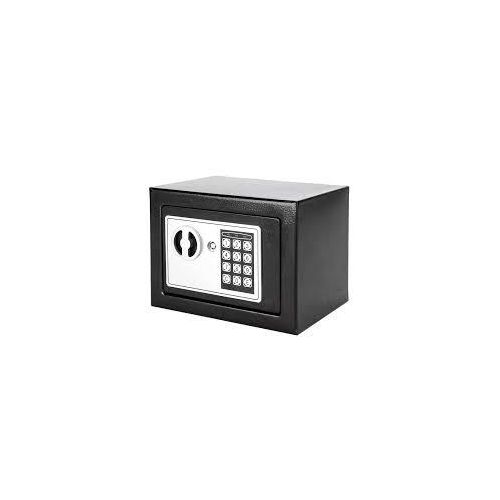 Small Digital safe ,Steel Small Home Office Digital Electronic Fireproof Safe Box-Black