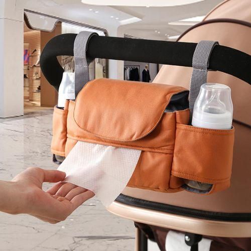 Diaper Carrier With Convenient Orange