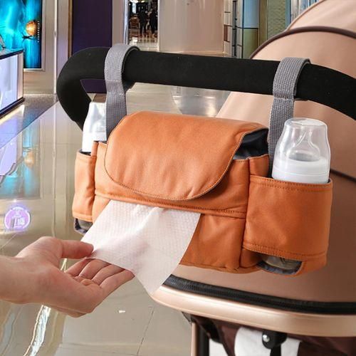 Diaper Carrier With Convenient Orange