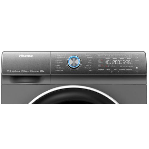 Hisense 12kg Front loader Automatic Washing Machine - 3 Years Warranty