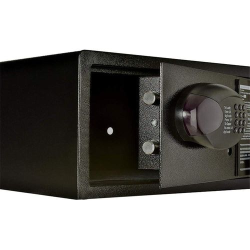 10Kg T-230 Anti-Theft Safe Box Digital Electronic Double Password System Steel High Security Code Safety Cash Safe Box Fire Proof Cabinet With Emergency Key For Home Office Storage- Multicolor