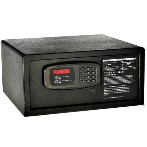 10Kg T-230 Anti-Theft Safe Box Digital Electronic Double Password System Steel High Security Code Safety Cash Safe Box Fire Proof Cabinet With Emergency Key For Home Office Storage- Multicolor