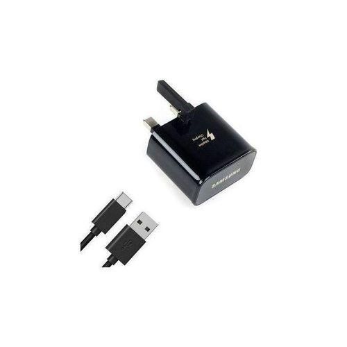 Samsung Original Adaptive Fast Charging Charger For All Smart Phones Type C - Black