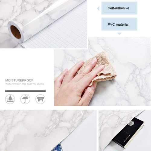 Marble Self-Adhesive Wallpaper-Multi-Color